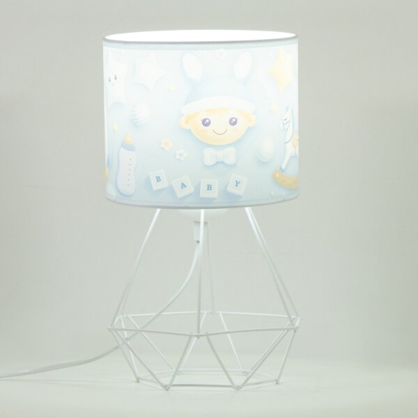 Dětská stolní lampa KIDS ROOM 1xE27/60W/230V pr. 18 cm kosmonaut