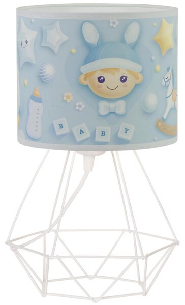 Dětská stolní lampa KIDS ROOM 1xE27/60W/230V pr. 18 cm kosmonaut