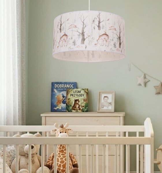 Dětský lustr KIDS ROOM 1xE27/60W/230V pr. 40 cm zvířátka