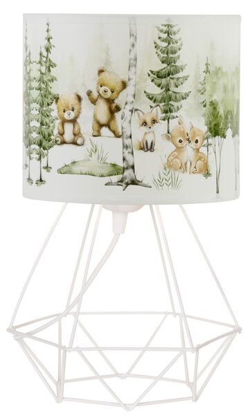 Dětská stolní lampa KIDS ROOM 1xE27/60W/230V pr. 18 cm zvířátka