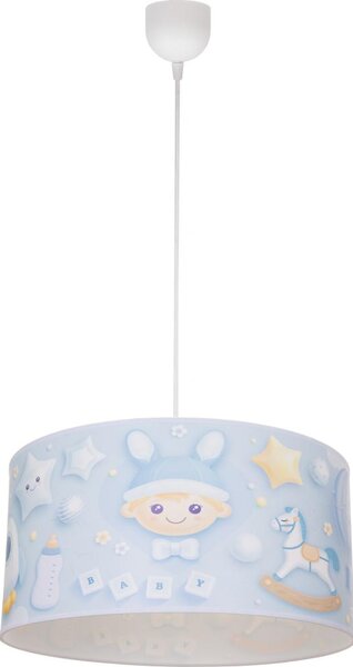Dětský lustr KIDS ROOM 1xE27/60W/230V pr. 40 cm kosmonaut