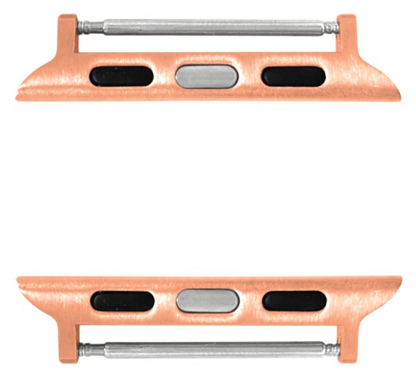 LAVVU Rose gold konektory pro APPLE WATCH 38-40 mm