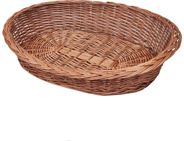 Proutěný koš / pelech pro psa přírodní 90 cm 170340