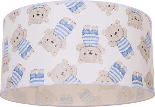 Dětské stropní svítidlo KIDS ROOM 1xE27/60W/230V pr. 40 cm medvídek