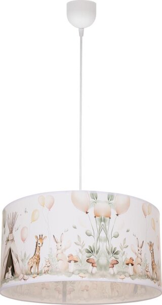 Dětský lustr KIDS ROOM 1xE27/60W/230V pr. 40 cm zvířátka