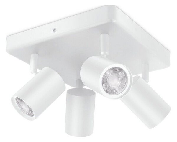 Philips Wiz Colors 8719514554559 IMAGEO stropní bodové svítidlo/spot 4xGU10 4x5W/345lm 2200-6500K+RGB bílá