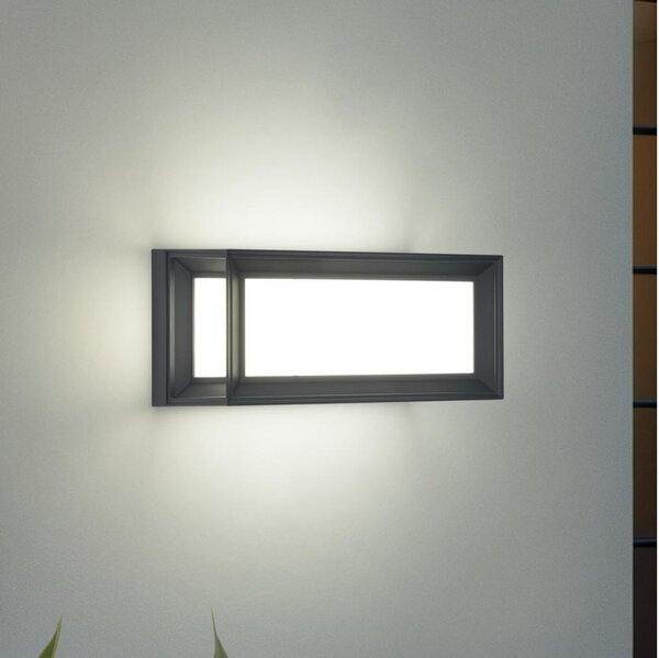 Brilagi - Venkovní nástěnné svítidlo PARKER 1xE27/60W/230V antracit IP44