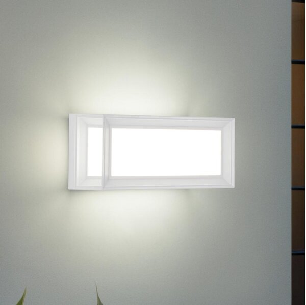 Brilagi - LED Venkovní nástěnné svítidlo PARKER LED/12W/230V bílá IP44