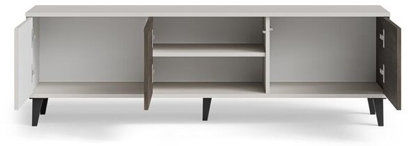HALMAR TV stolek Random 150 cm kašmír/ořech