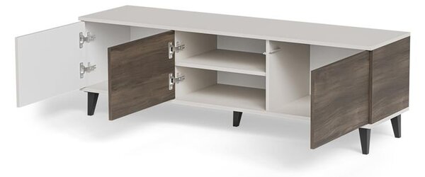 HALMAR TV stolek Random 150 cm kašmír/ořech
