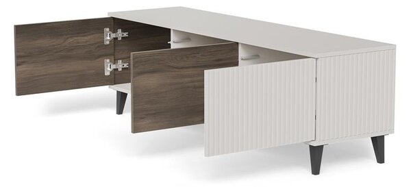 HALMAR TV stolek Random 150 cm kašmír/ořech