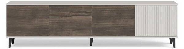 HALMAR TV stolek Random 200 cm kašmír/ořech