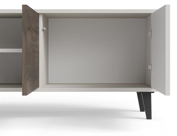 HALMAR TV stolek Random 150 cm kašmír/ořech