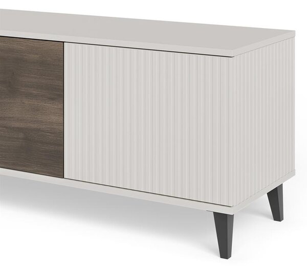 HALMAR TV stolek Random 200 cm kašmír/ořech