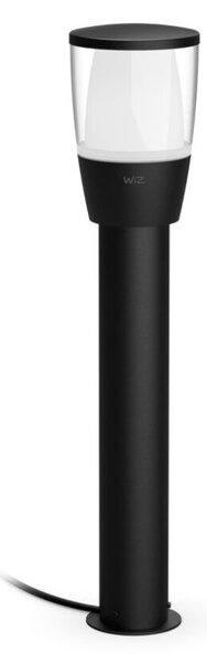 Philips Wiz Colors 8720169071797 ELPAS Bollard Starter kit venkovní sloupkové svítidlo LED V518mm 4,8W/320lm 2700-5000K+RGB IP65 (Adaptér IP44) černá + adaptér
