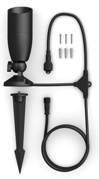 Philips Wiz Ground Spot Extension EU 8720169071650 exteriérové svítidlo/reflektor LED 4W/270lm 2700-5000K+RGB černá