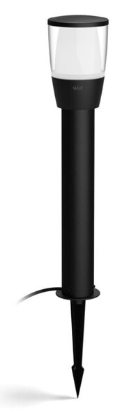 Philips Wiz Colors 8720169071797 ELPAS Bollard Starter kit venkovní sloupkové svítidlo LED V518mm 4,8W/320lm 2700-5000K+RGB IP65 (Adaptér IP44) černá + adaptér