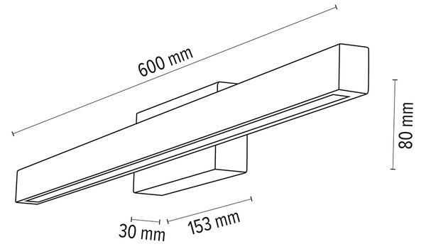 BRITOP Nástěnné LED svítidlo AQUA VIVA, 9W, CRI 80, IP44