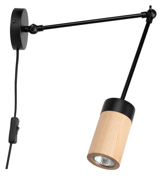 BRITOP Nástěnné svítidlo ANNICK, v. 14 cm, 1xGU10