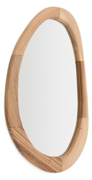 Nástěnné zrcadlo s dřevěným rámem 60x107 cm Selem – Kave Home