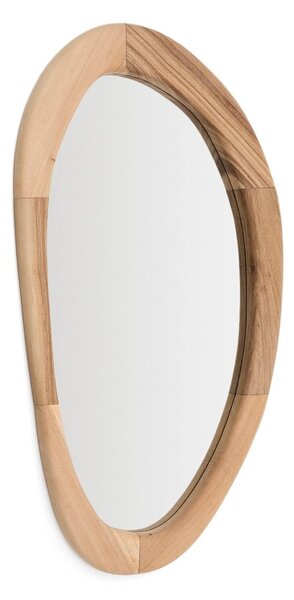 Nástěnné zrcadlo s dřevěným rámem 60x107 cm Selem – Kave Home