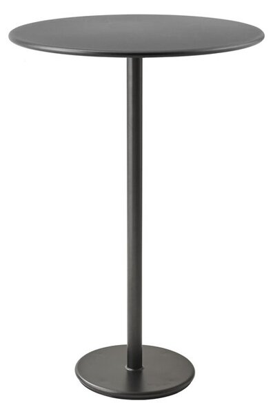 Cane-line Rám pro barový stolek Go, Cane-line, kulatá základna 40x102 cm, hliník barva lava grey