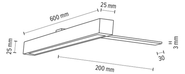 BRITOP Nástěnné LED svítidlo AQUA VIVA s ramenem, 6W, CRI 80, IP44
