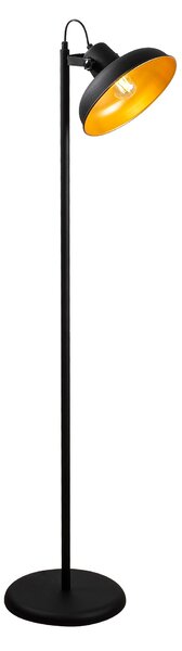 ASIR Stojací lampa LIK černá zlatá