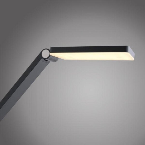 PAUL NEUHAUS LED stolní lampa SAMSKY, šedá, stmívatelné, nastavitelná výška, paměťová funkce 2700-5000K