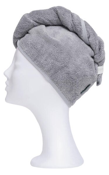 Modalový turban MODAL SOFT šedá turban 70 cm