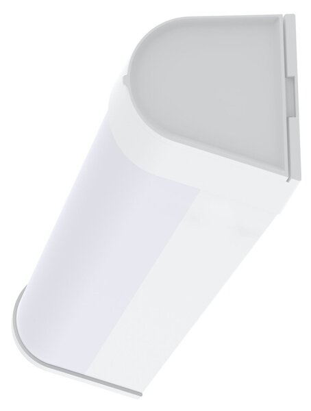 SLC LED nástěnné svítidlo Bano 600 bílé 1128lm 2700/3200/4000K Ra80 stmívatelné se zásuvkou IP44