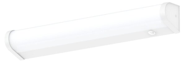SLC LED nástěnné svítidlo Bano 550 bílé 1128lm 2700/3200/4000K Ra80 pohybový senzor PIR IP44