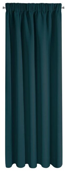 Petrolejový zatemňovací závěs na pásce LOGAN 135 x 270 cm