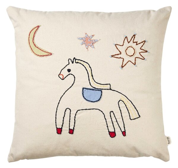 FERM LIVING Polštář Naive, Horse