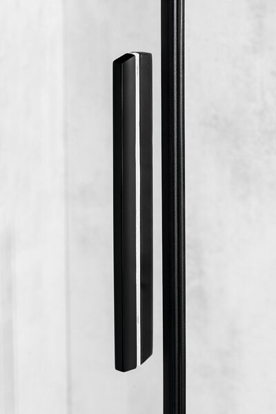 Polysan ALTIS BLACK posuvné dveře 780-800mm, výška 2000mm, čiré sklo AL1582B