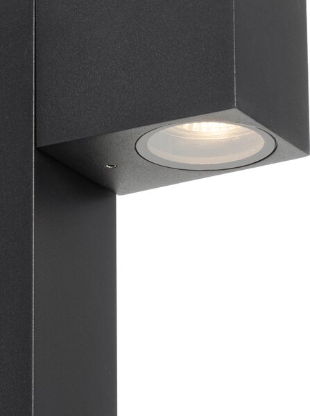 Průmyslové stojací venkovní svítidlo černé 65 cm IP44 - Baleno