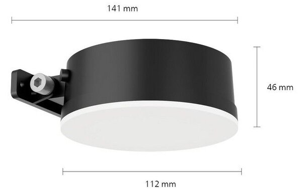 Philips 8720169265622 Outdoor solar Vynce solární nástěnné svítidlo LED 1,5W/200lm 2700K IP44 černá