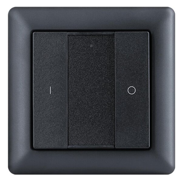SLC SmartOne Zigbee 1CH nástěnný panel IP20 černý