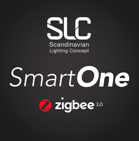 SLC SmartOne Zigbee 4CH nástěnný panel IP20 černý