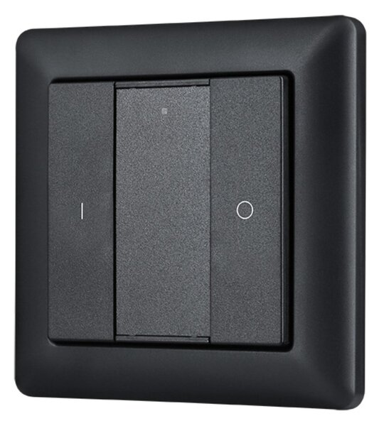 SLC SmartOne Zigbee 1CH nástěnný panel IP20 černý