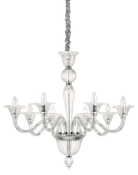 Ideal Lux Závěsné svítidlo BRIGITTA SP8 TRASPARENTE