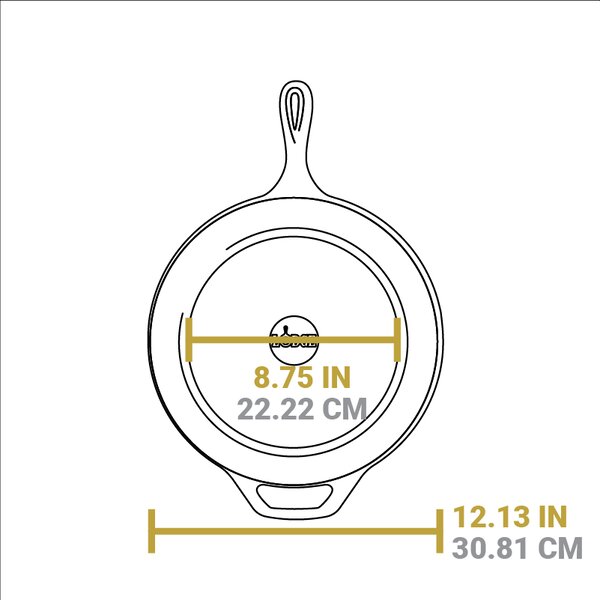 Hluboká litinová pánev Lodge 30 cm