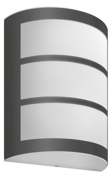Philips 8720169269170 UltraEfficient Python venkovní nástěnné svítidlo LED 3,8W/800lm 2700K IP44 antracit