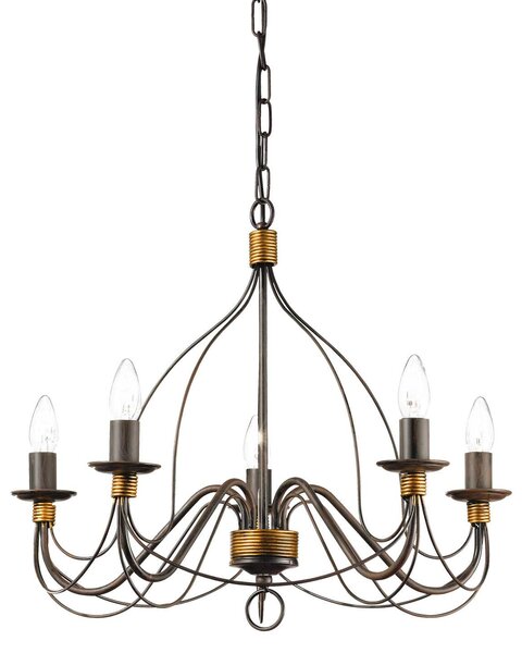 Ideal Lux Závěsné svítidlo CORTE SP5 RUGGINE