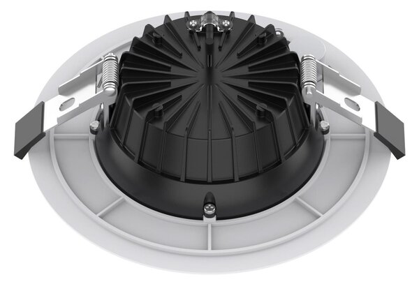 SLC vestavné LED svítidlo Shift pr.160-170 mm bílé 1900lm 3000/4000K Ra80 pohybový senzor PIR IP54 UGR19