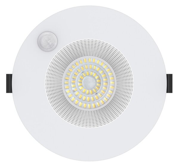 SLC vestavné LED svítidlo Shift pr.160-170 mm bílé 1900lm 3000/4000K Ra80 pohybový senzor PIR IP54 UGR19