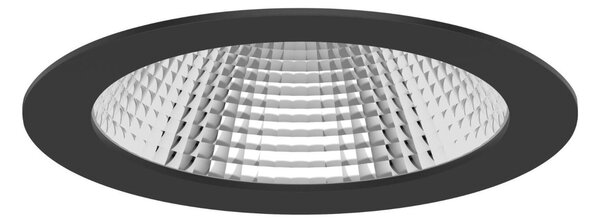 SLC vestavné LED svítidlo Shift pr.160-170 mm černé 1900lm 3000/4000K Ra80 bez driveru IP54/IP40 UGR19