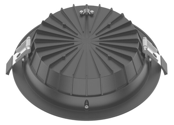 SLC vestavné LED svítidlo Shift pr.200-210 mm černé 2400lm 3000/4000K Ra80 bez driveru IP54/IP40 UGR19