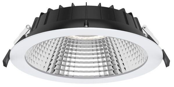 SLC vestavné LED svítidlo Shift pr.200-210 mm bílé 2400lm 3000/4000K Ra80 bez driveru IP54/IP40 UGR19