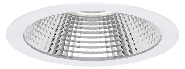 SLC vestavné LED svítidlo Shift pr.200-210 mm bílé 2400lm 3000/4000K Ra80 bez driveru IP54/IP40 UGR19